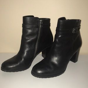 Ralph Lauren black booties